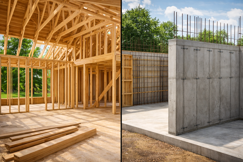 Light Frame vs Concrete Construction