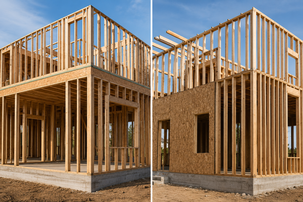 Platform Framing vs Balloon Framing