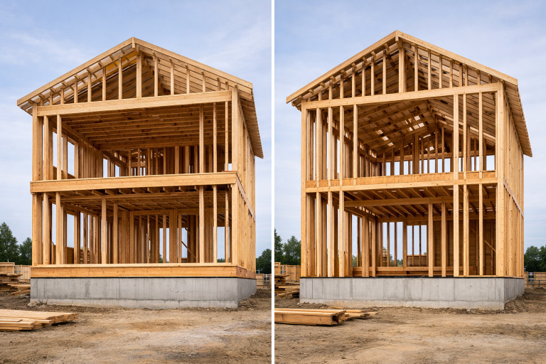 Platform Framing vs Balloon Framing