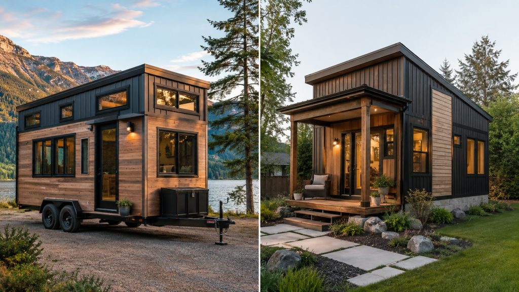 Tiny House on Wheels vs. Tiny House on a Foundation