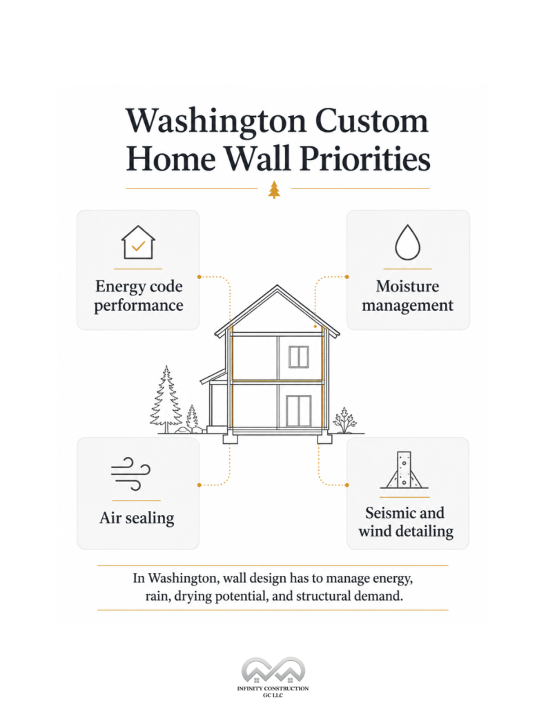 Washington Custom Home Wall Priorities - Infographic