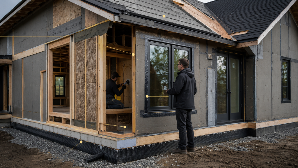 Five Major Building Envelope Components